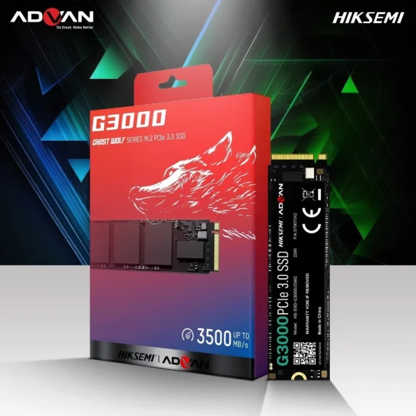 SSD ADVAN X HIKSEMI G3000 M.2 NVMe 256GB 2280 PCIe