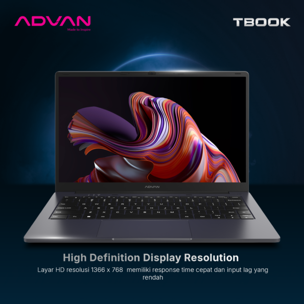 ADVAN TBOOK Intel N100 4GB/128GB 14" HD Laptop Notebook Free Windows 11 Upgradeable - Image 5